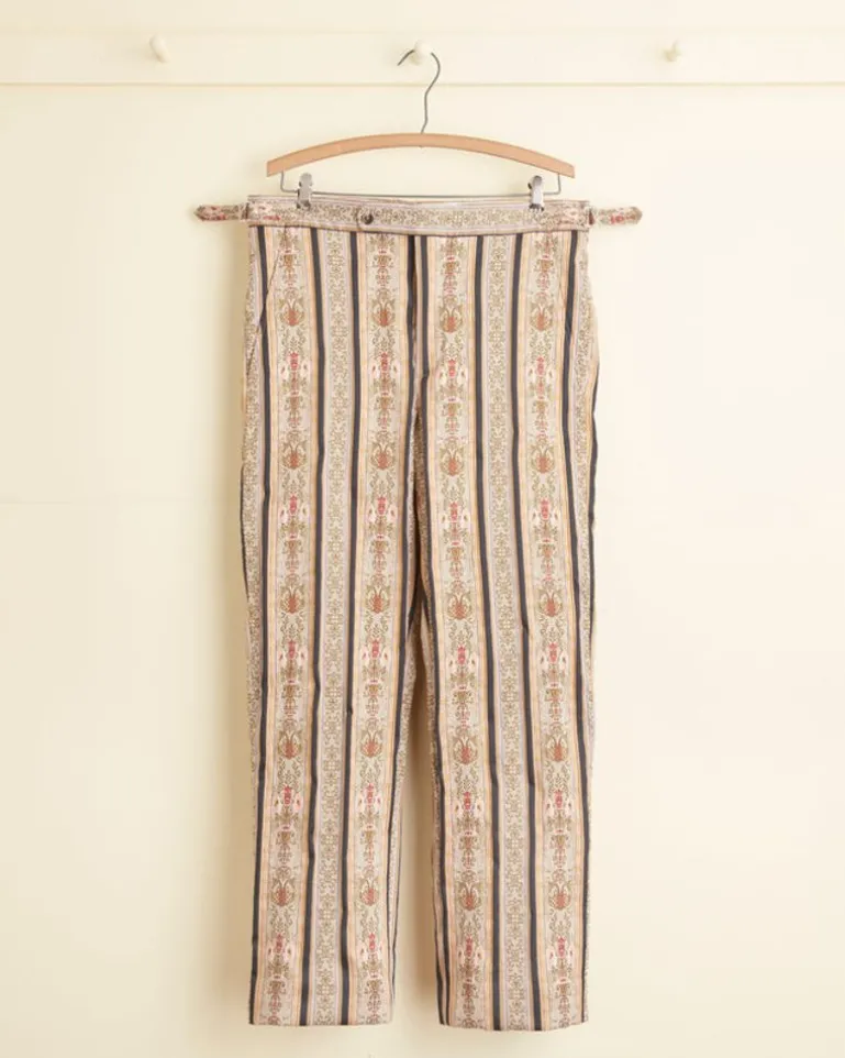 Men BODE Floret Brocade Trousers