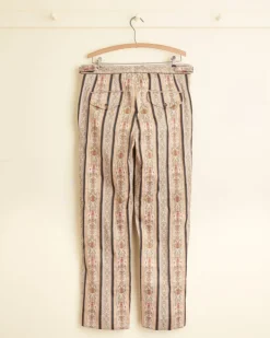 Men BODE Floret Brocade Trousers