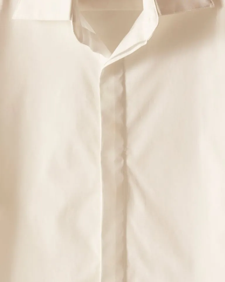 Men BODE Fly Front Tuxedo Shirt
