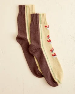 Men BODE Foliage Socks