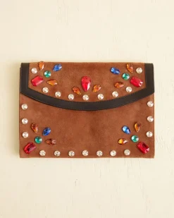 Men BODE Gem Venue Clutch - Brown/Black
