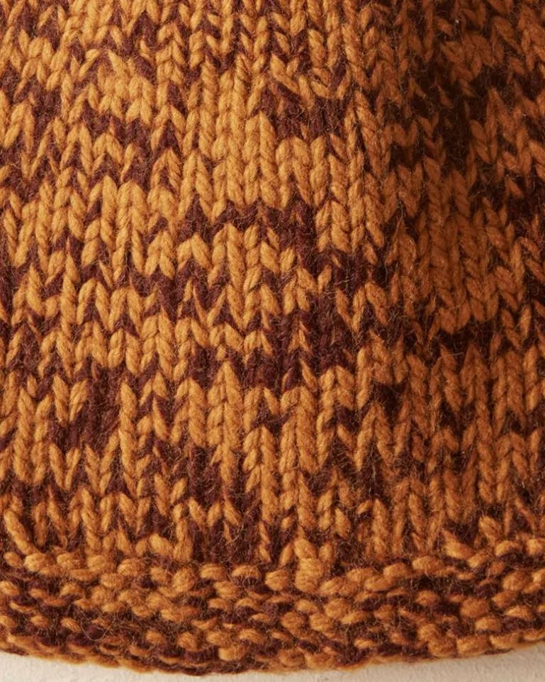Men BODE Gluckow Hat - Brown Yellow