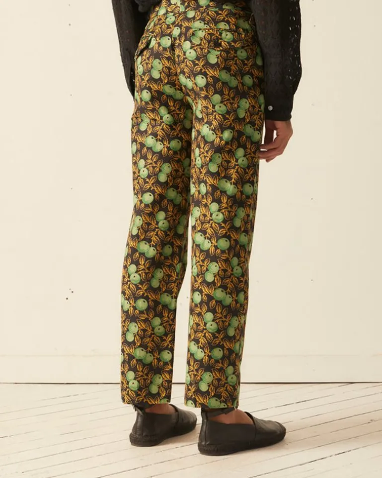 Men BODE Gooseberry Side Tie Trousers