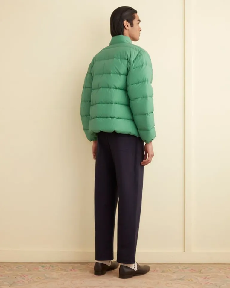 Men BODE Green Burlington Puffer Jacket
