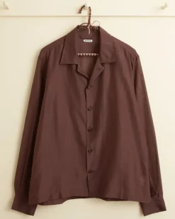 Men BODE Heartwood Long Sleeve Shirt