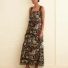 Women BODE Heirloom Floral Gown