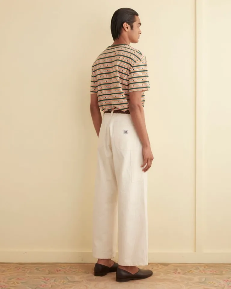 Men BODE Herringbone Knolly Brook Trousers