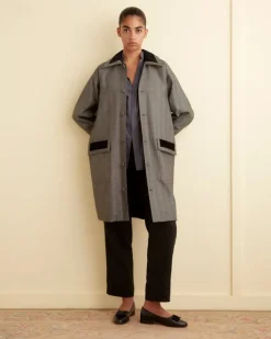 Women BODE Herringbone Rennie Coat