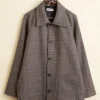Men BODE Houndstooth Check Coat - Xs