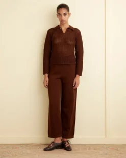 Women BODE Johnny Knit Pants