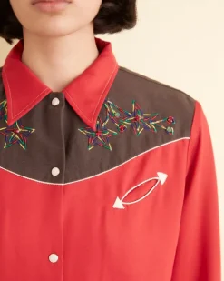Women BODE Jumper Western Shirt