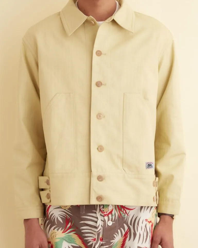 Men BODE Knolly Brook Side Tab Jacket