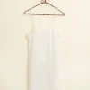 Women BODE Lace Applique Scallop Slip