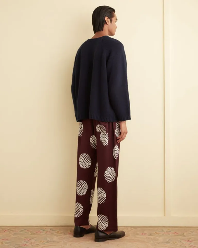 Men BODE Lattice Sphere Pajama Pants