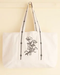 Men BODE Laundry Tote - Natural/Black