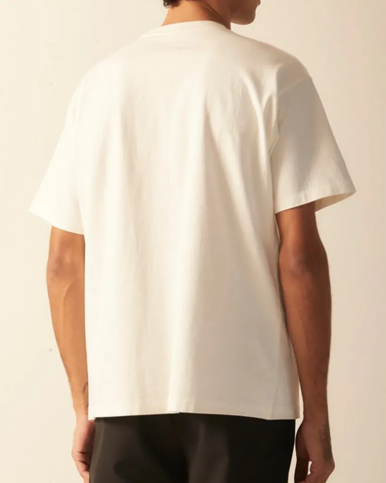 Men BODE Leafwing Pocket Tee - White