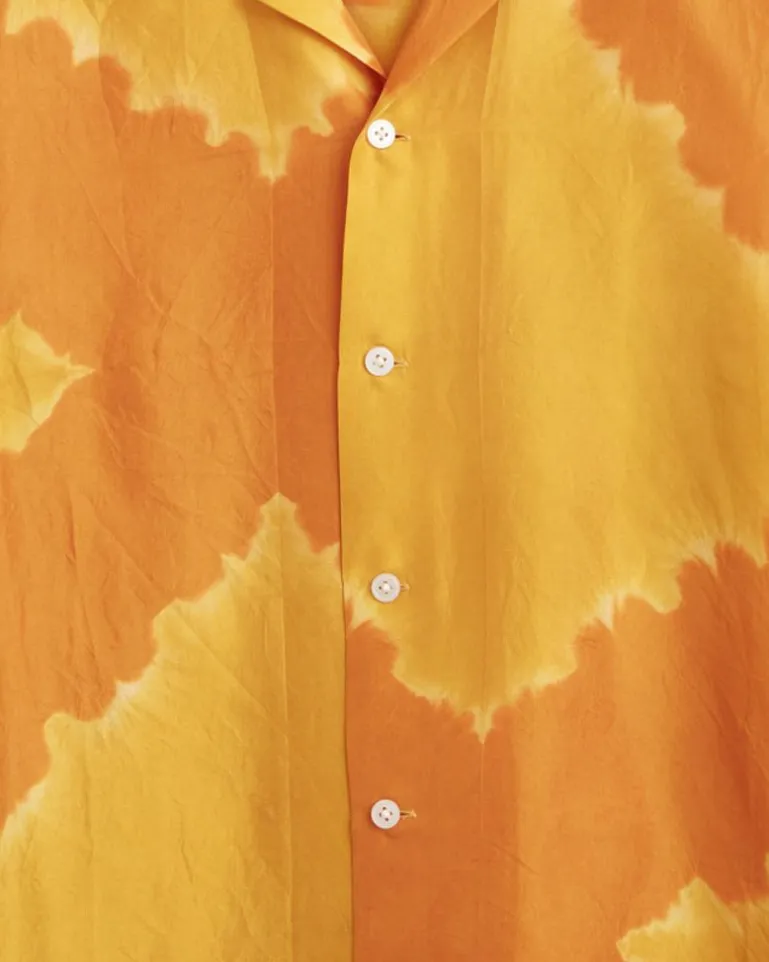 Men BODE Lehariya Dye Long Sleeve Shirt
