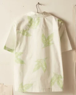 Men BODE Lily Of The Valley Short Sleeve Shirt