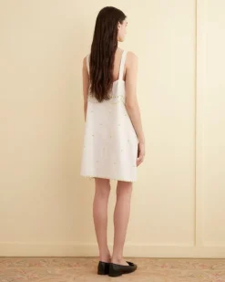 Women BODE Lime Tuft Dress - S