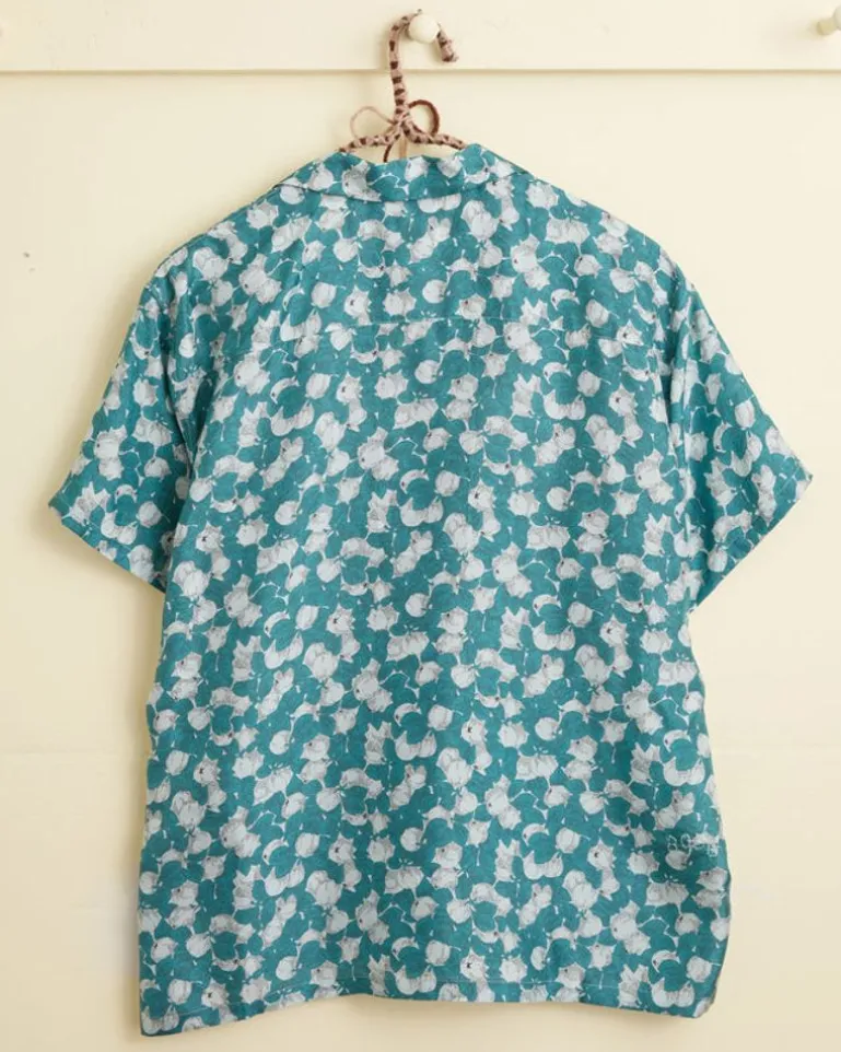 Men BODE Meadowlark Short Sleeve Shirt