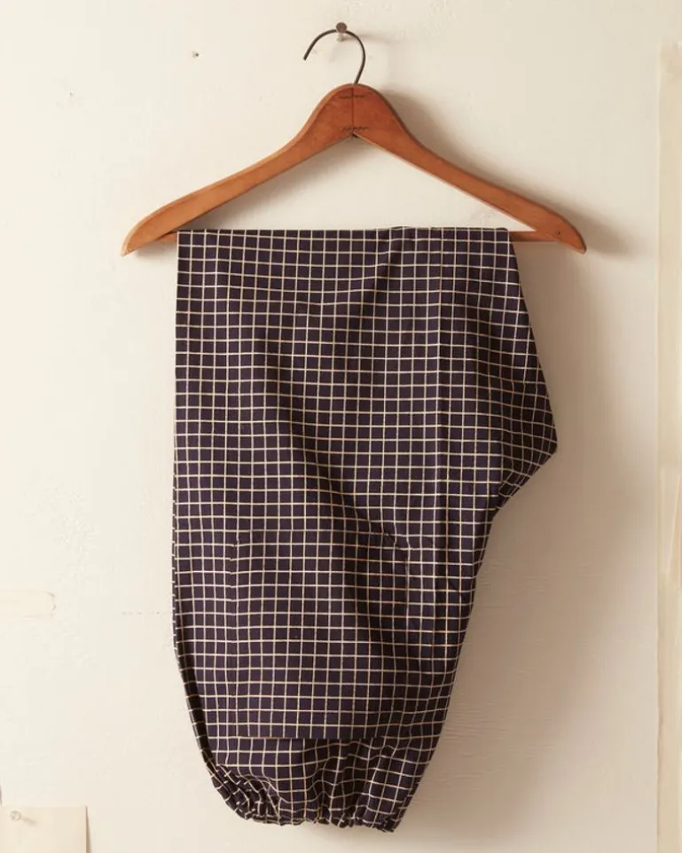 Men BODE Midnight Grid Pajama Pant