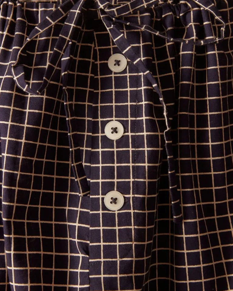 Men BODE Midnight Grid Pajama Pant