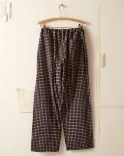 Men BODE Midnight Grid Pajama Pant