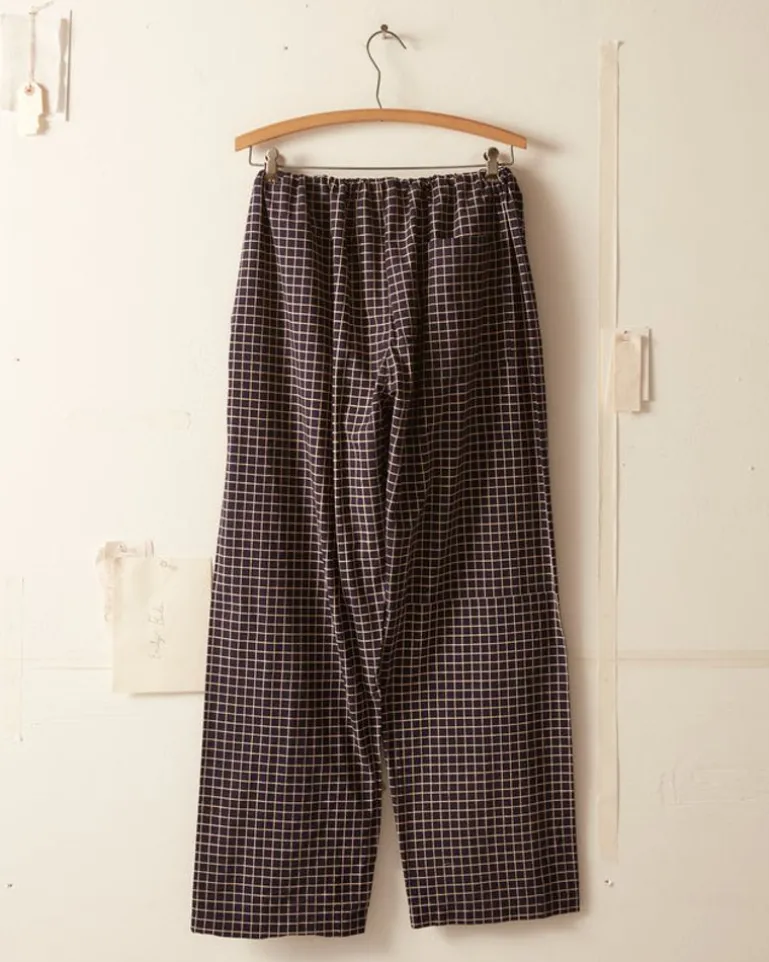 Men BODE Midnight Grid Pajama Pant