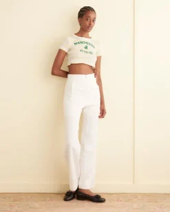 Women BODE Morris Stripe Tee
