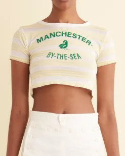 Women BODE Morris Stripe Tee