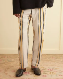 Men BODE Namesake Stripe Trousers
