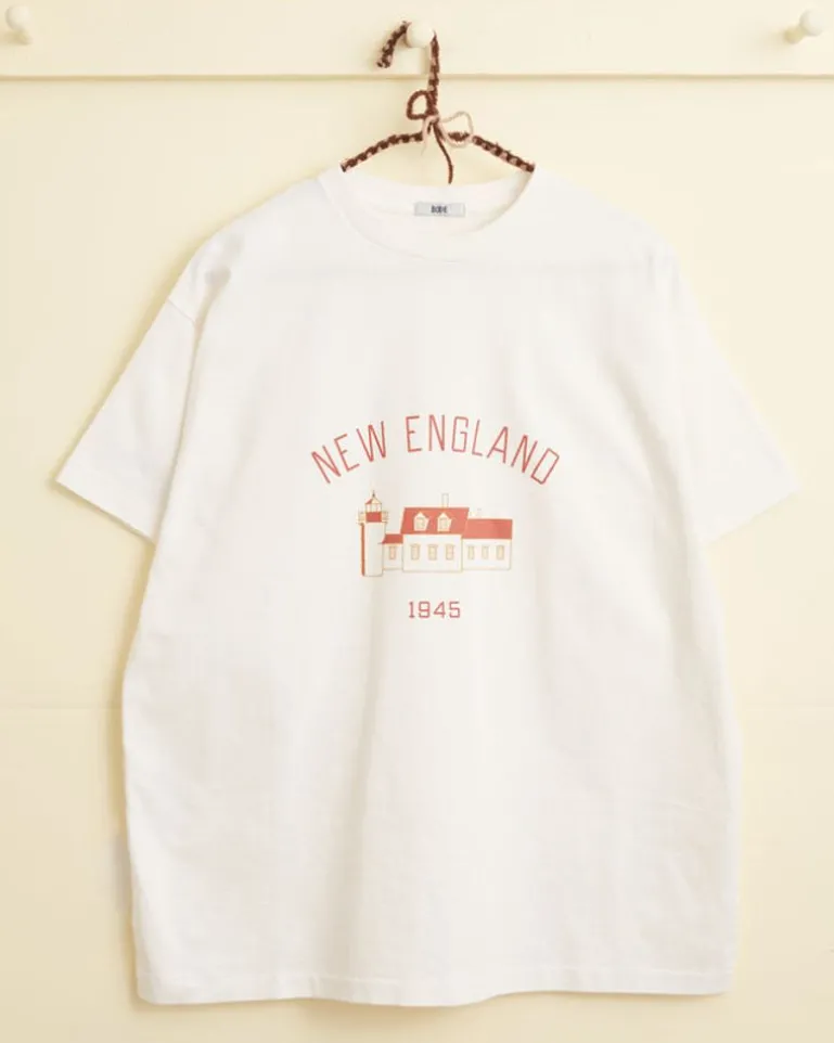 Men BODE New England Tee - White