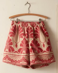 Men BODE Nouveau Monstera Shorts