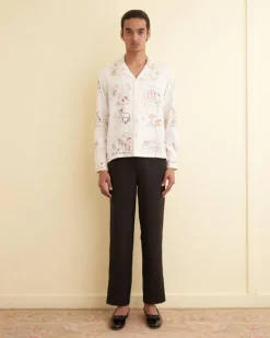 Men BODE Nursery Rhyme Long Sleeve Shirt