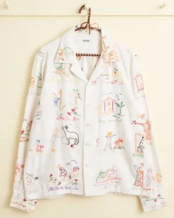 Men BODE Nursery Rhyme Long Sleeve Shirt
