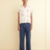 Men BODE Nursery Rhyme Short Sleeve Shirt