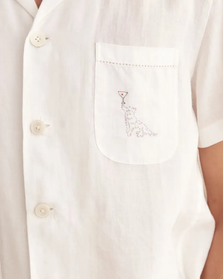 Men BODE Party Trick Short Sleeve Shirt