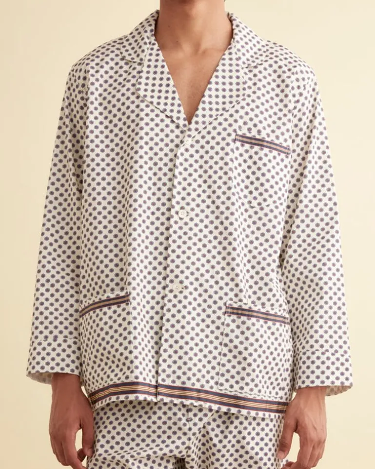 Men BODE Petit Motifs Pajama Shirt