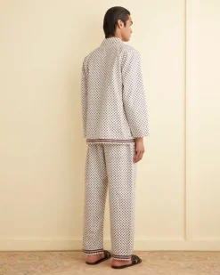 Men BODE Petit Motifs Pajama Shirt