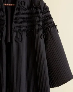 Women BODE Pleated Opera Coat