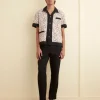 Men BODE Pomme Fruit Short Sleeve Shirt