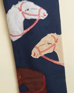 Men BODE Pony Applique Trousers
