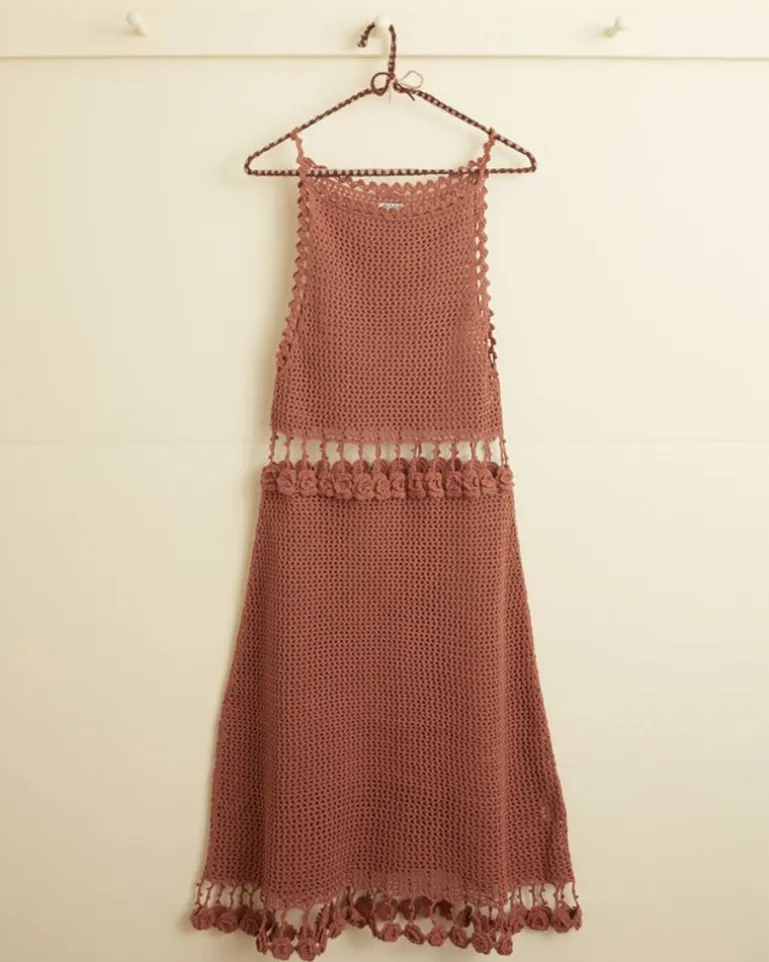 Women BODE Posy Crochet Dress