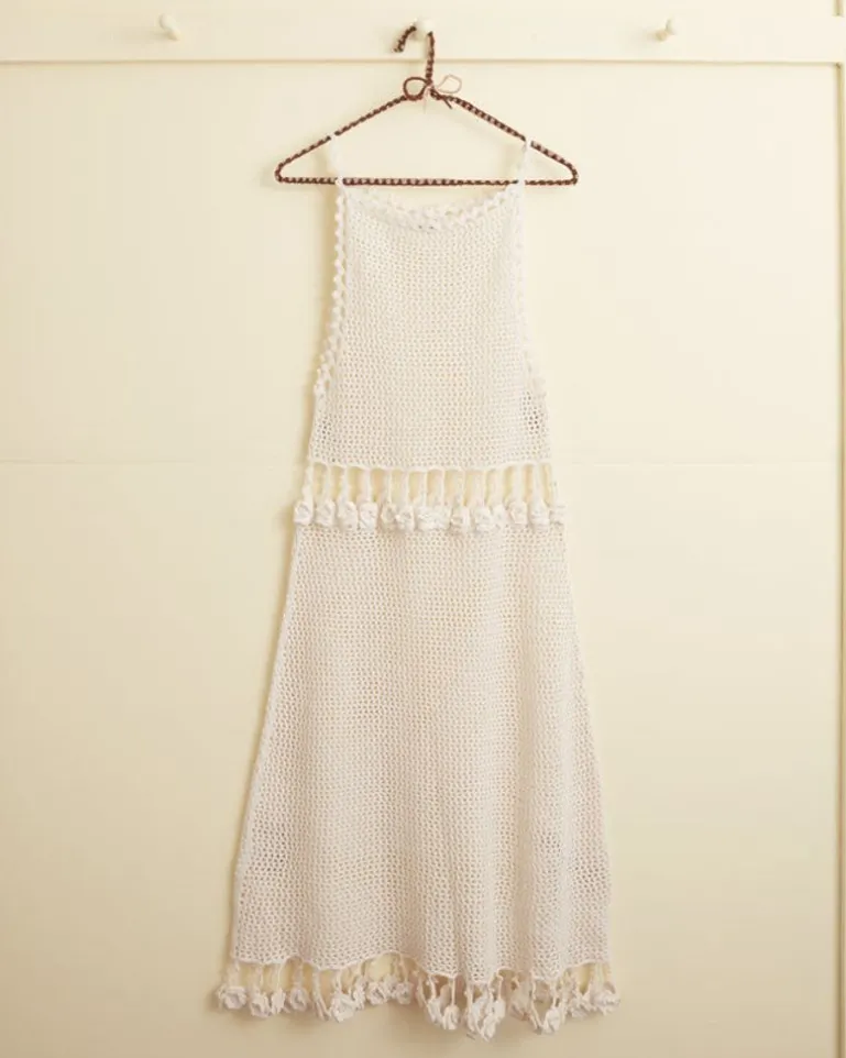 Women BODE Posy Crochet Dress