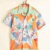 Men BODE Potpourri Frame Short Sleeve Shirt - Xxs