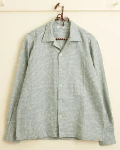 Men BODE Powder Signature Long Sleeve Shirt