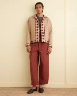 Men BODE Reversible Bouquet Cloth Quilt Jacket