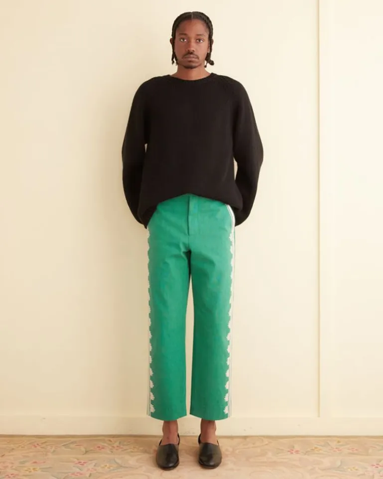 Men BODE Ripple Applique Trousers