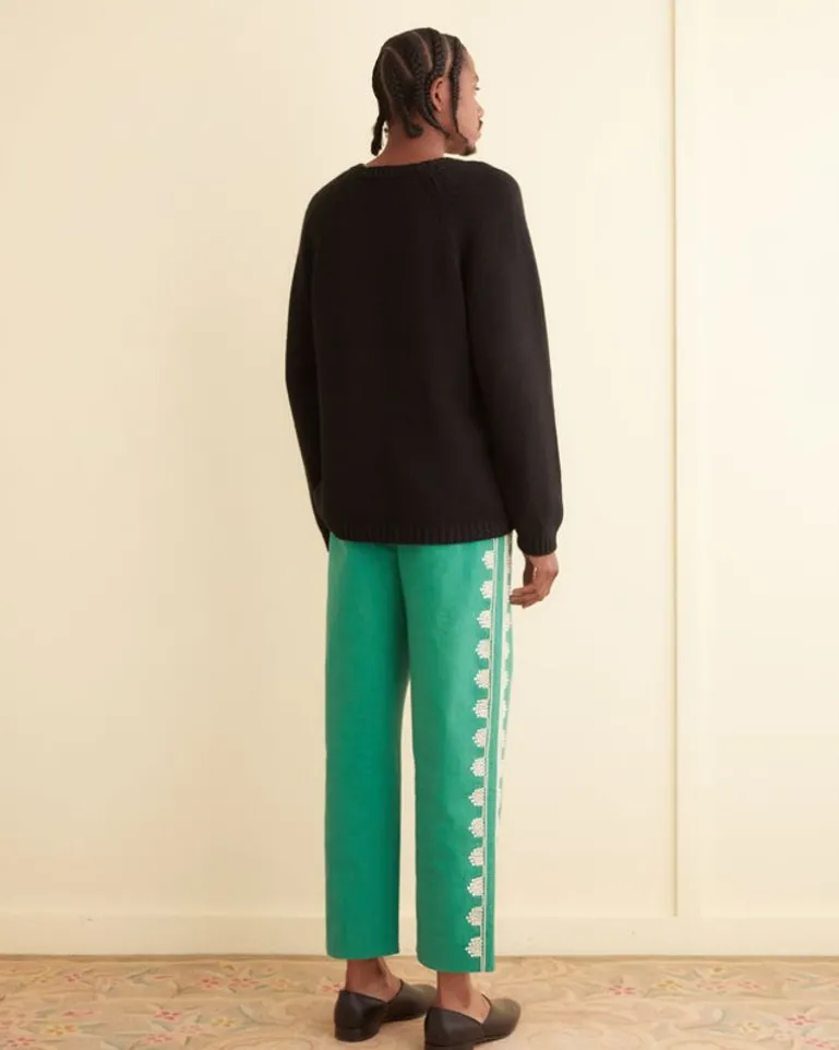 Men BODE Ripple Applique Trousers
