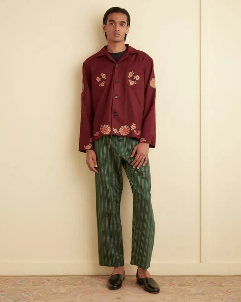Men BODE Rococo Overshirt